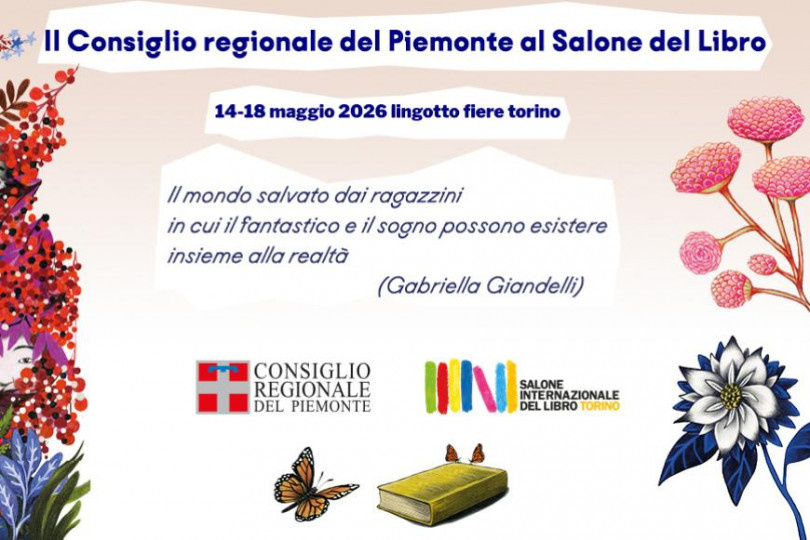 Il Consiglio regionale del Piemonte al Salone del Libro di Torino